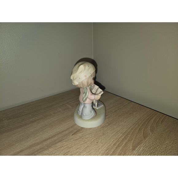 Precious Moments C0025 5" Map A Route Toward Loving Caring Sharing 2004 No Box - Picture 2 of 5